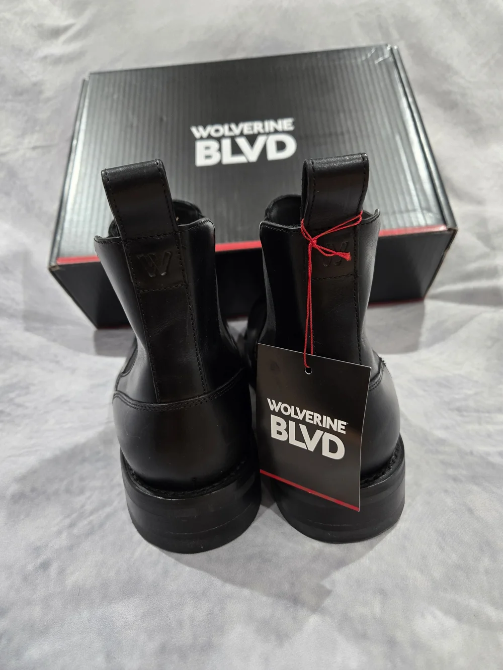 Wolverine BLVD Chelsea Boot in black leather